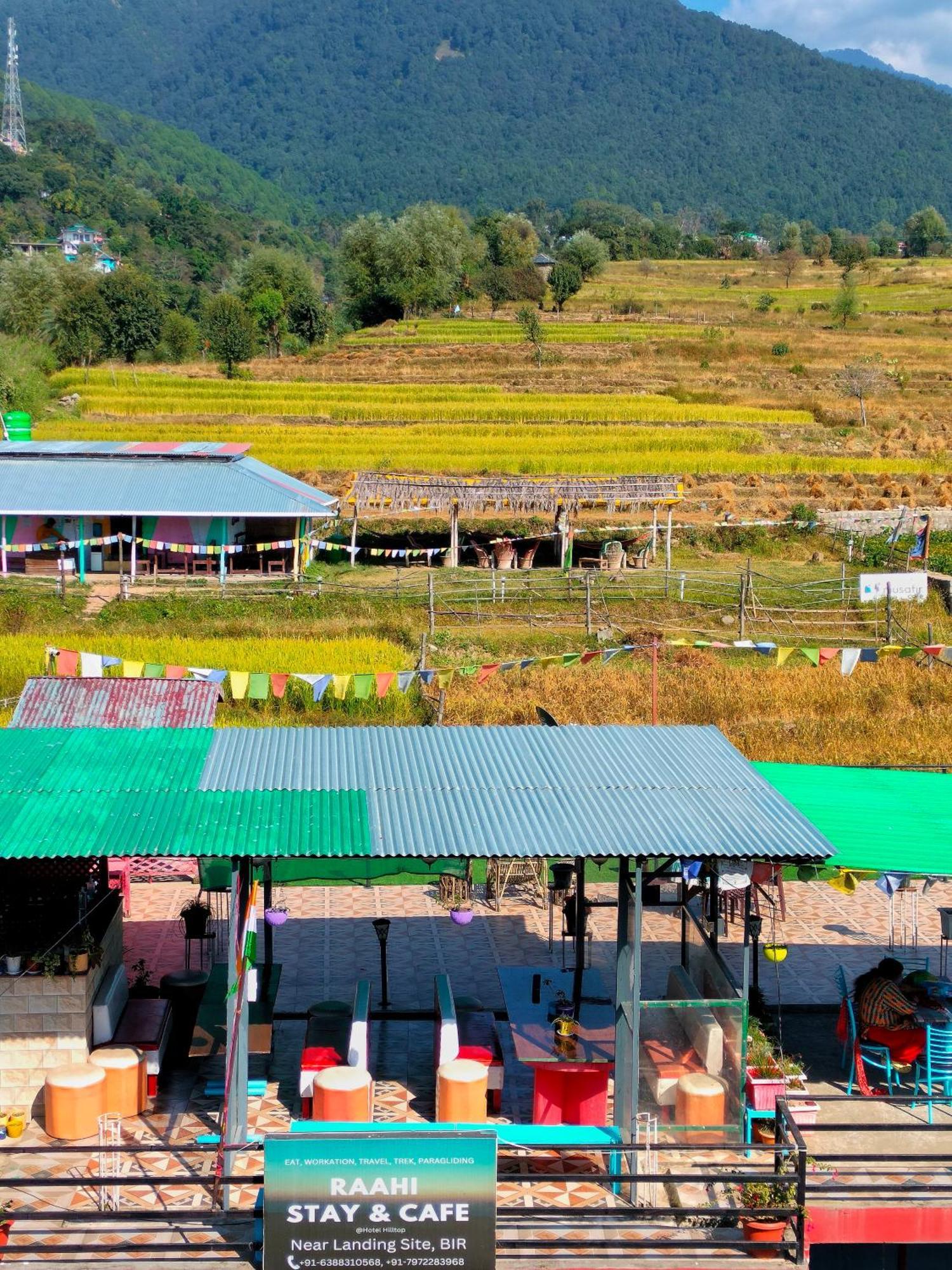 Raahi Stay, Landing Site Bir - Stay & Cafe Kültér fotó
